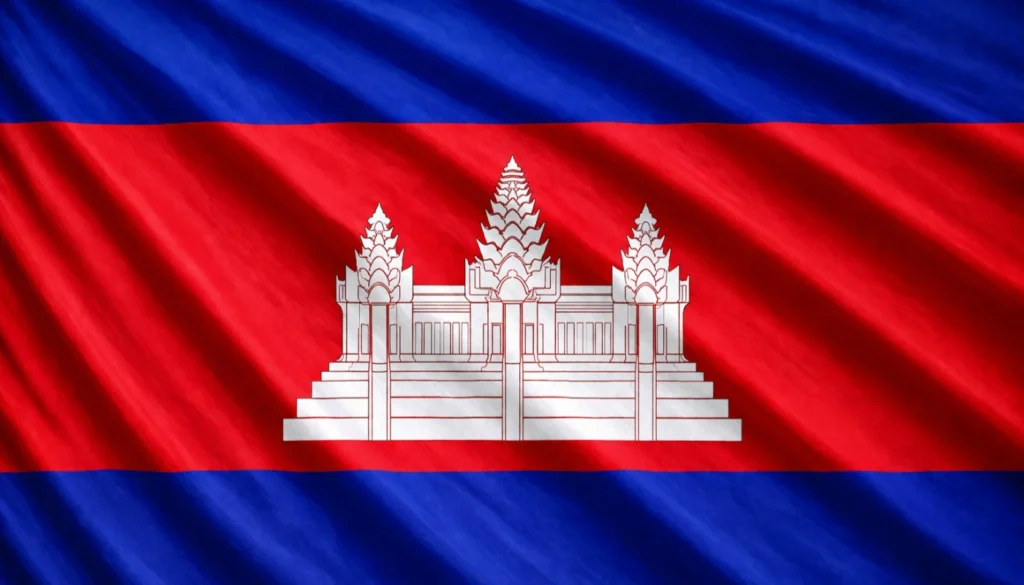 bandera de Camboya