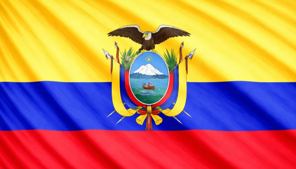 bandera de Ecuador