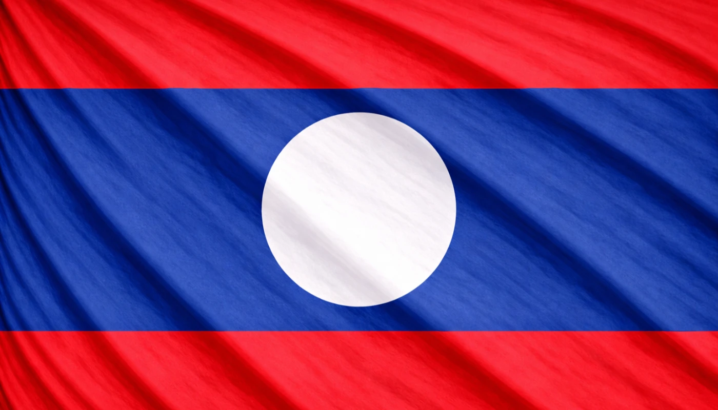 bandera de Laos