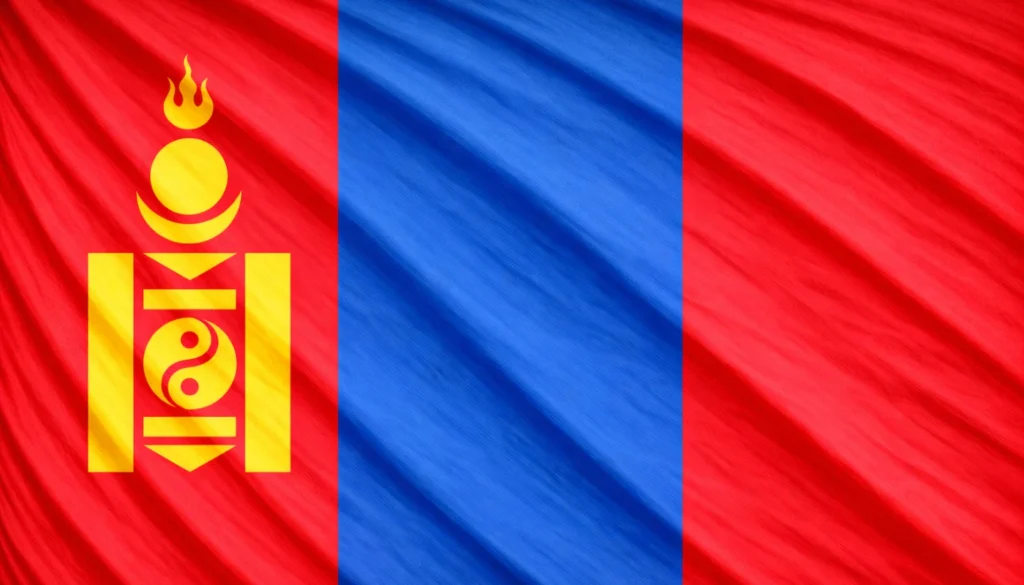 bandera de Mongolia