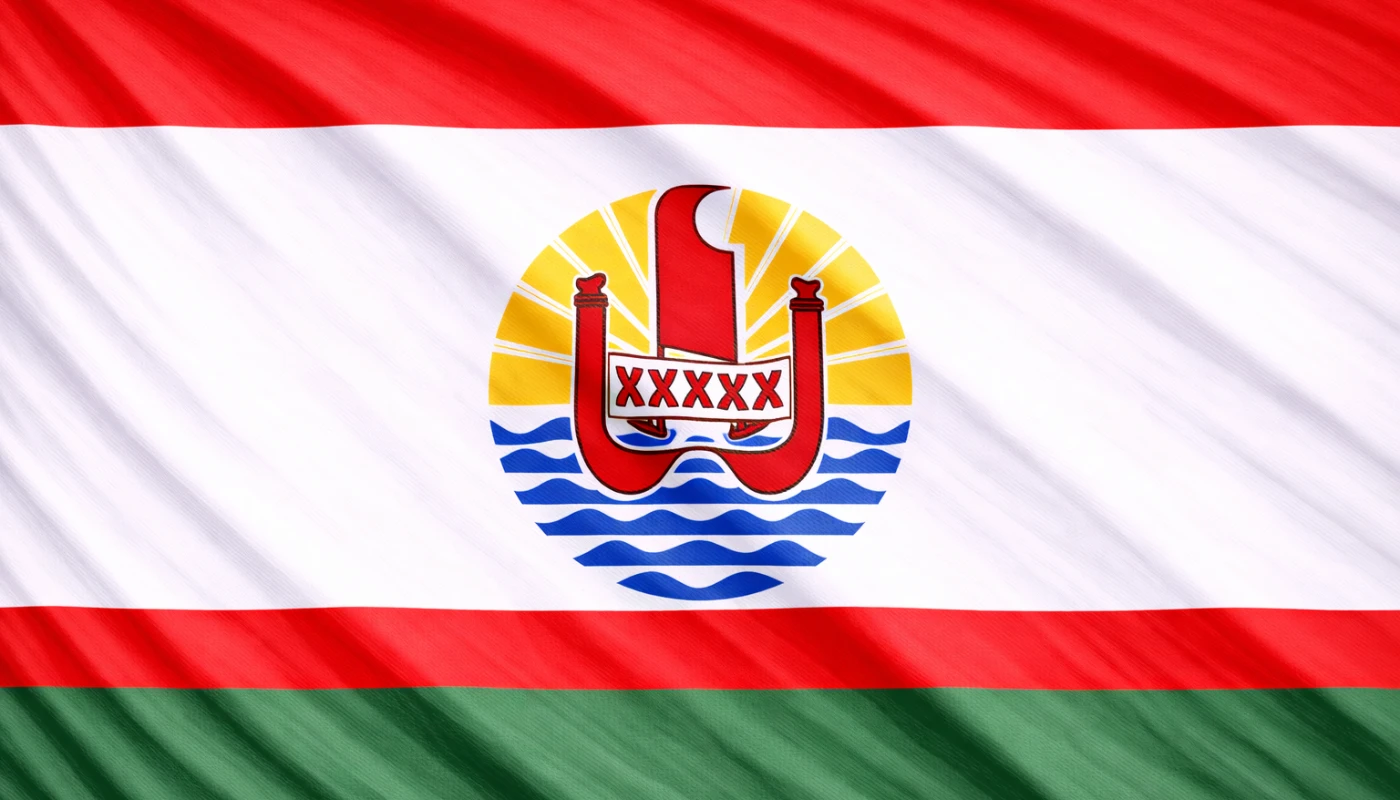 bandera de Polinesia Francesa