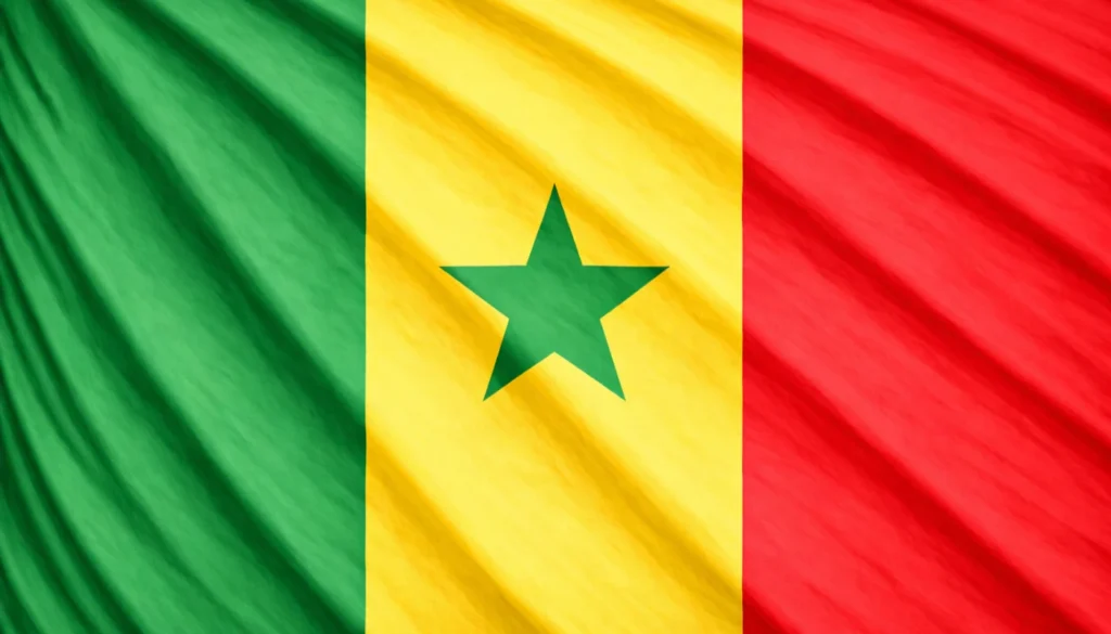 bandera de Senegal