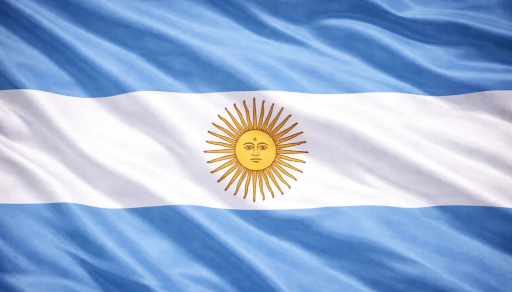 bandera de Argentina