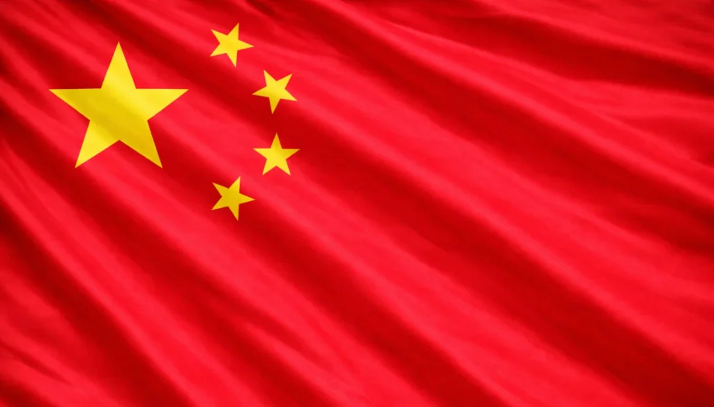 bandera de China