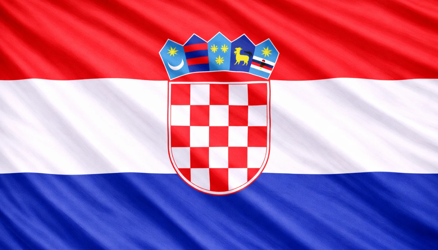 bandera de Croacia