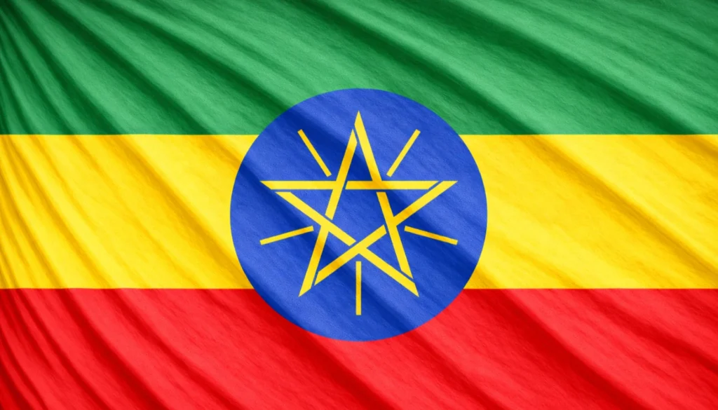 bandera de Etiopía