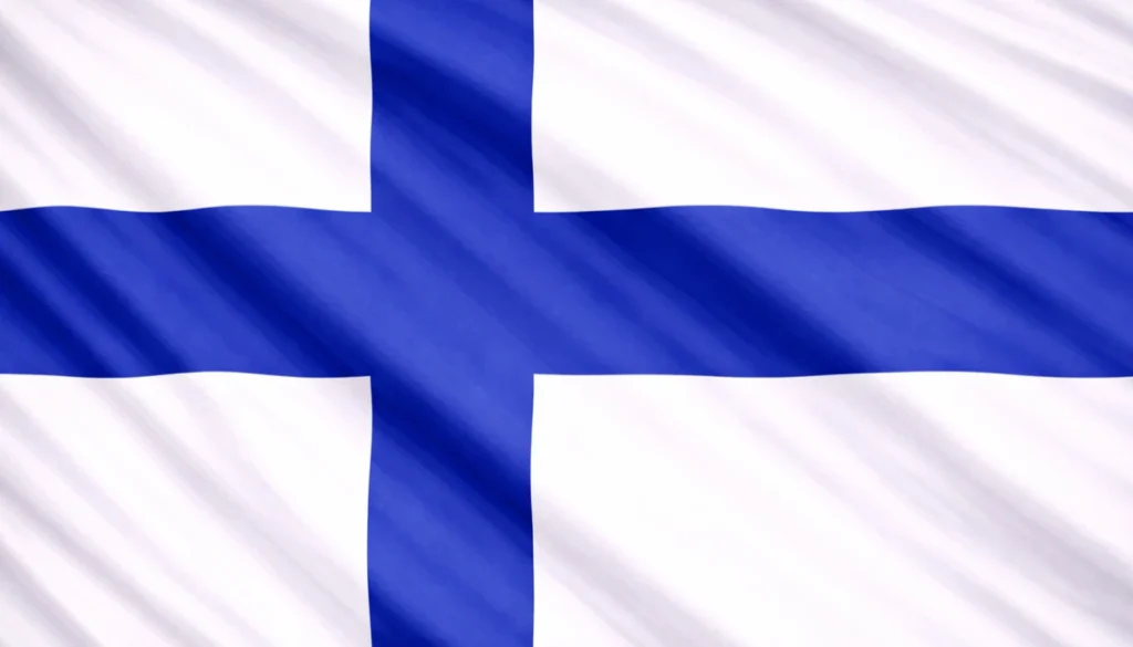bandera de Finlandia