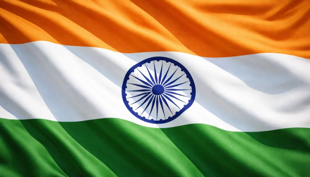bandera de la India