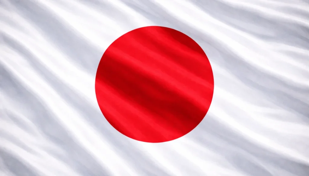 bandera de Japón
