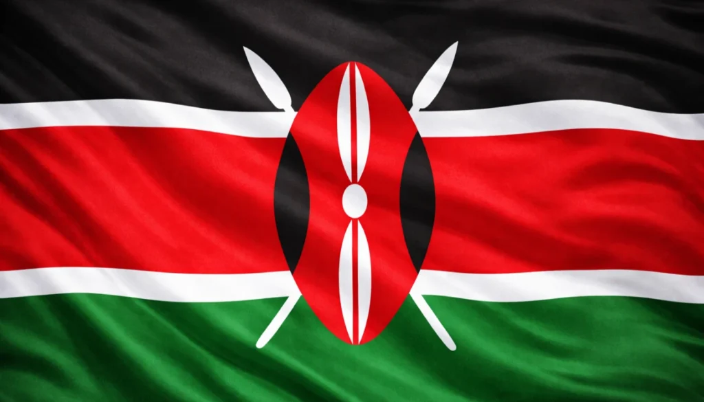 bandera de Kenia
