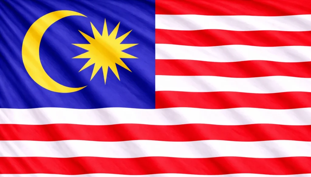 bandera de Malasia