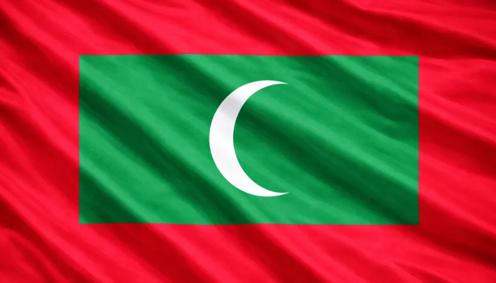 bandera de Maldivas