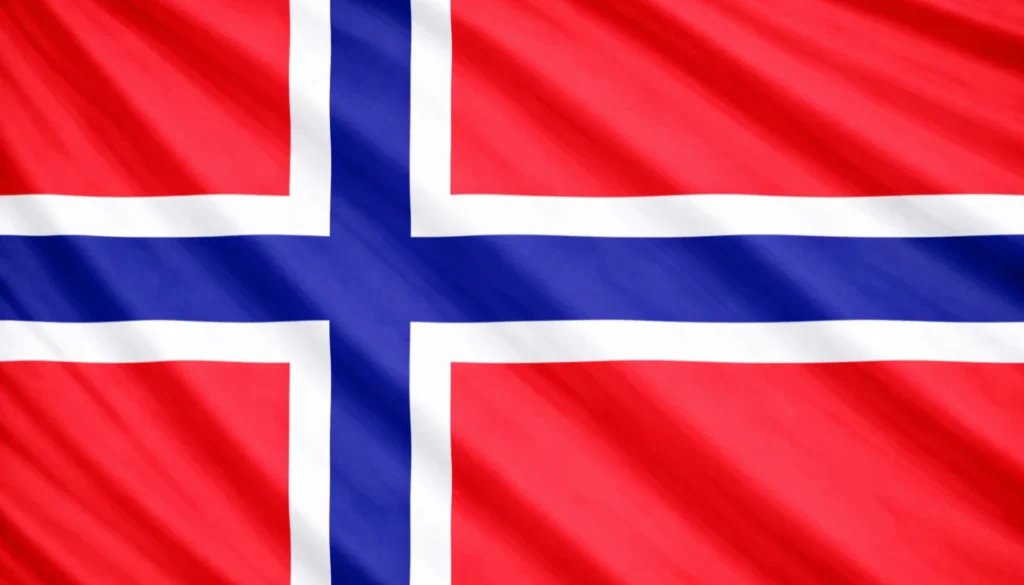 bandera de Noruega