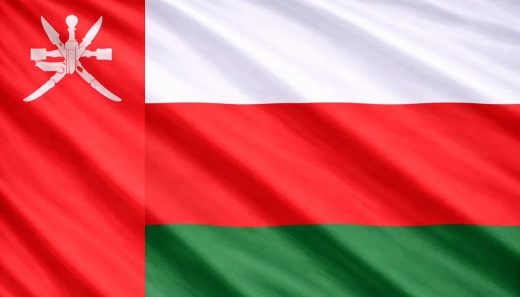 bandera de Omán