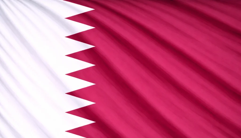 bandera de Qatar