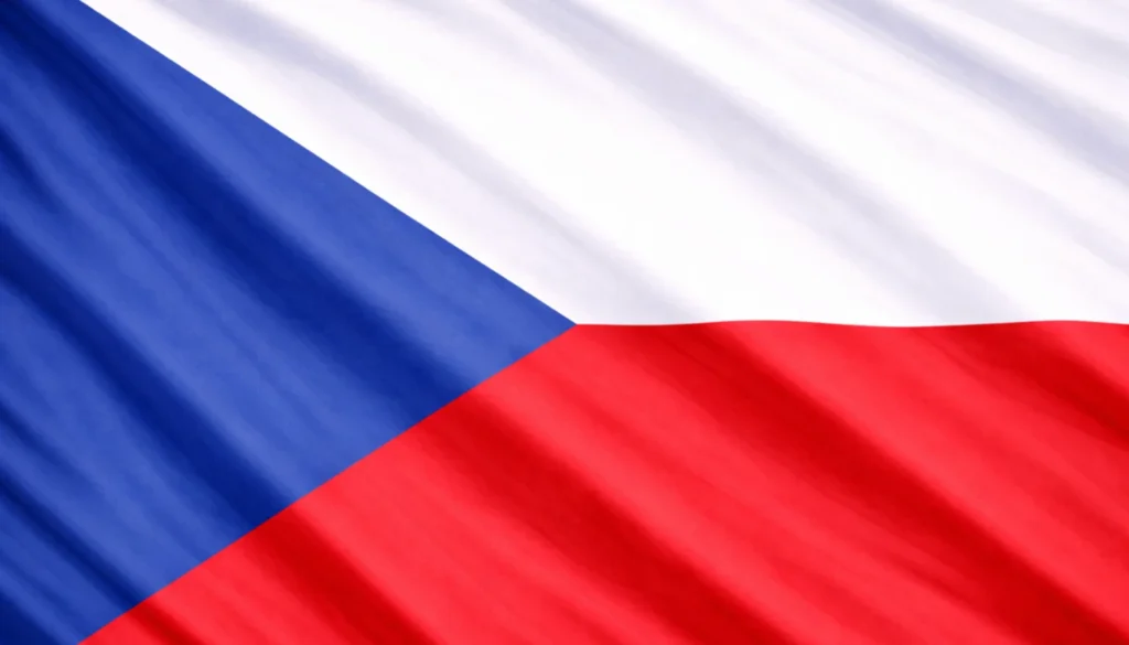 bandera de República Checa