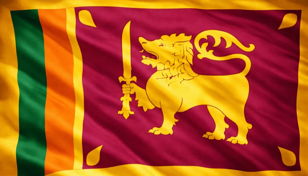 bandera de Sri Lanka