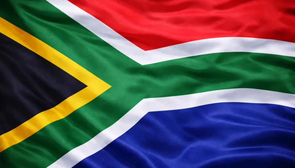 bandera de Sudáfrica
