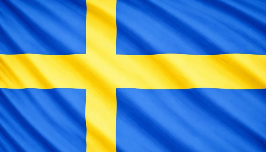 bandera de Suecia