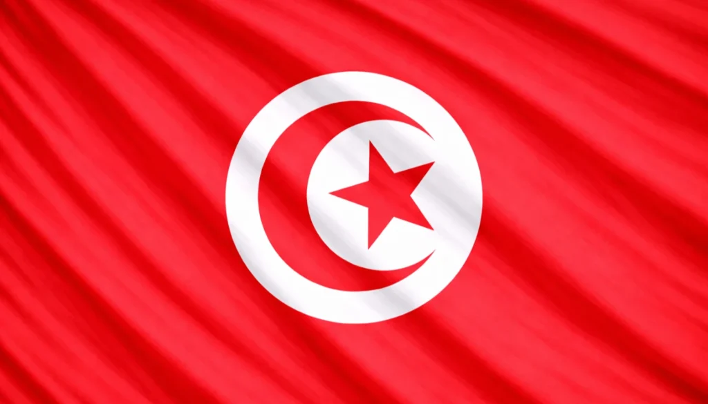 bandera de Túnez