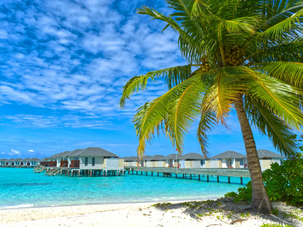 villas sobre agua, Maldivas