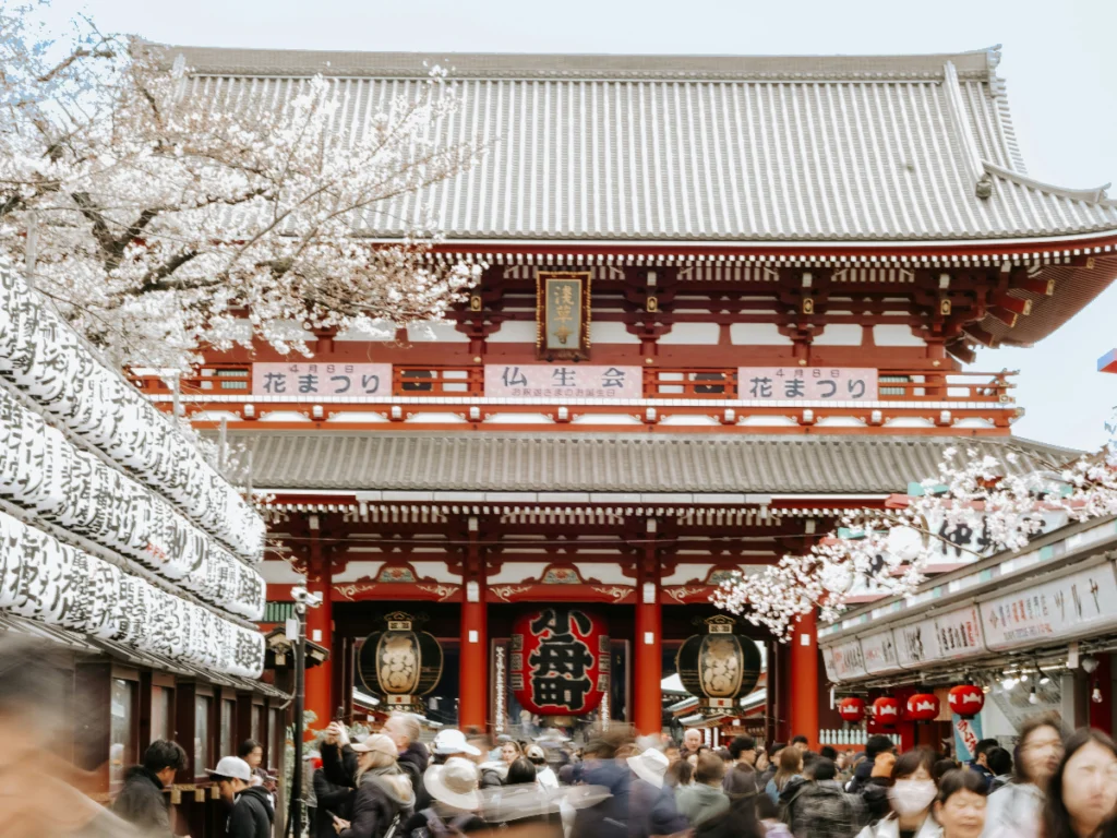 templo en Tokyo, Japón